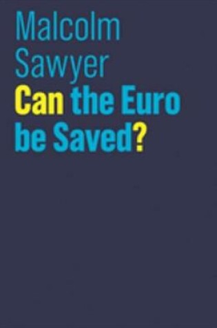 Cover of Can the Euro be Saved?