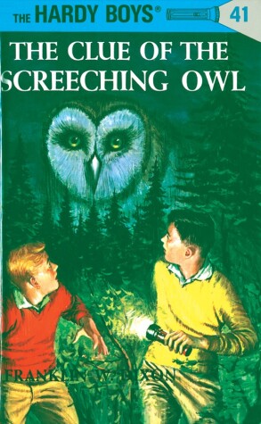 Book cover for Hardy Boys 41: The Clue of the Screeching Owl