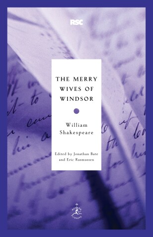 Book cover for The Merry Wives of Windsor