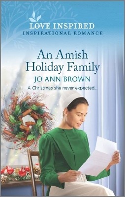 Book cover for An Amish Holiday Family