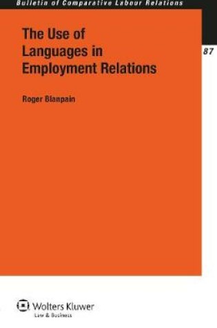 Cover of The Use of Languages in Employment Relations