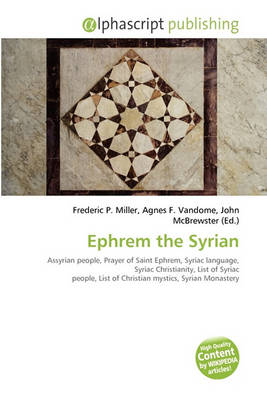 Book cover for Ephrem the Syrian