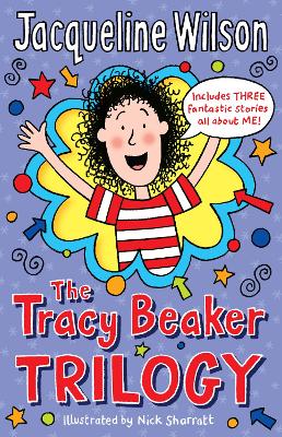 Book cover for The Tracy Beaker Trilogy