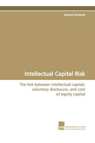 Cover of Intellectual Capital Risk