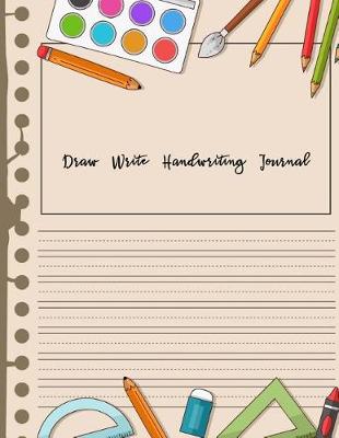 Book cover for Draw Write Handwriting Journal