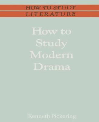 Cover of How to Study Modern Drama