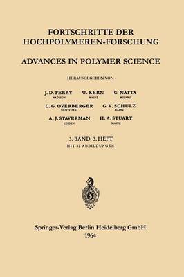 Cover of Advances in Polymer Science / Fortschritte der Hochpolymeren-Forschung