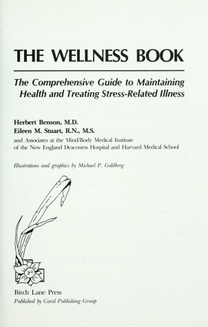 Book cover for The Wellness Book