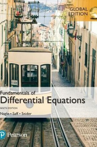 Cover of Fundamentals of Differential Equations plus Pearson MyLab Mathematics with Pearson eText, Global Edition