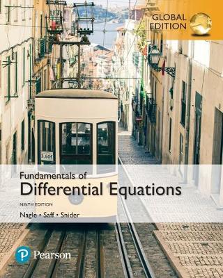 Book cover for Fundamentals of Differential Equations plus Pearson MyLab Mathematics with Pearson eText, Global Edition
