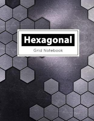 Book cover for Hexagonal Grid Notebook