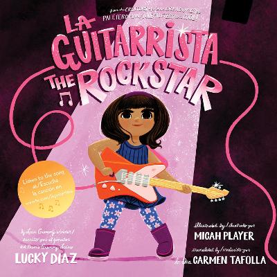 Book cover for La Guitarrista, the Rock Star