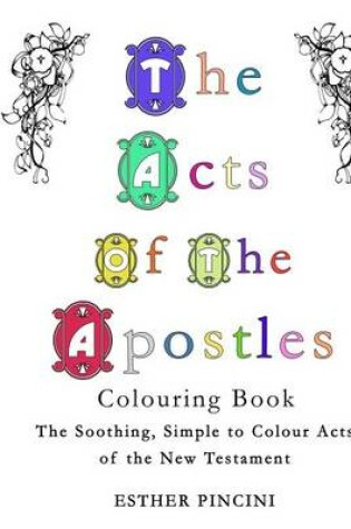 Cover of The Acts of the Apostles Colouring Book