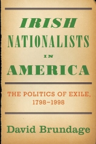 Cover of Irish Nationalists in America