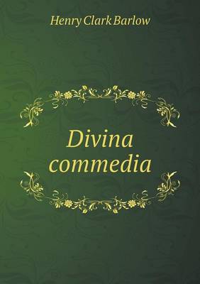 Book cover for Divina commedia