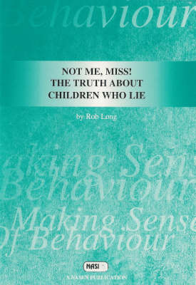 Book cover for Not Me, Miss!