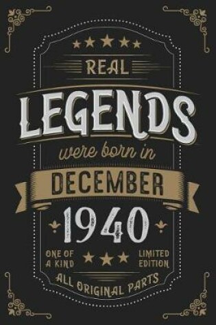 Cover of Real Legends were born in December 1940