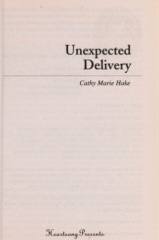 Cover of Unexpected Delivery