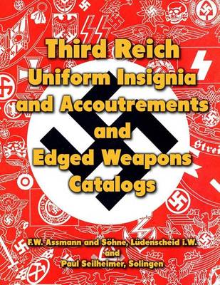 Book cover for Third Reich Uniform Insignia and Accoutrements and Edged Weapons Catalogs