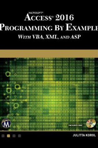 Cover of Microsoft Access 2016 Programming By Example