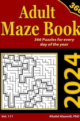 Cover of 2024 Adult Maze Book