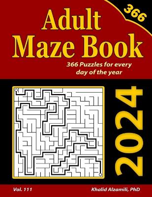 Cover of 2024 Adult Maze Book