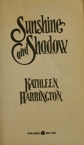 Book cover for Sunshine and Shadow