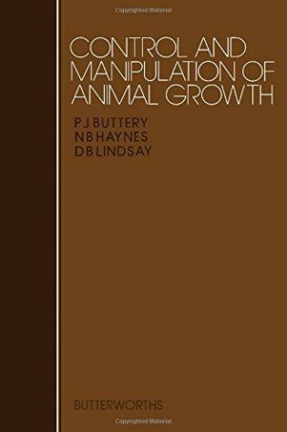 Cover of Control and Manipulation of Animal Growth