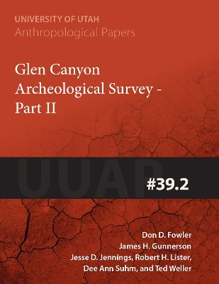 Book cover for Glen Canyon Archaeological Survey