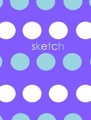 Book cover for Just Sketch (Polka Blue)