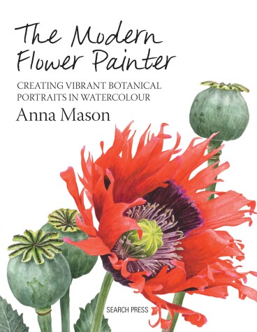 Book cover for The Modern Flower Painter