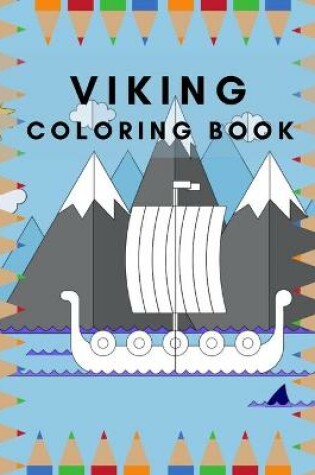 Cover of viking Coloring book