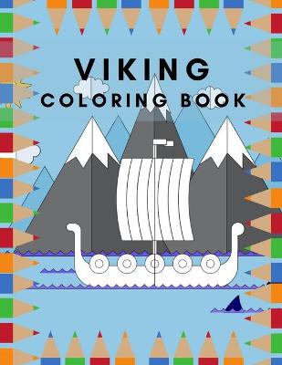 Cover of viking Coloring book