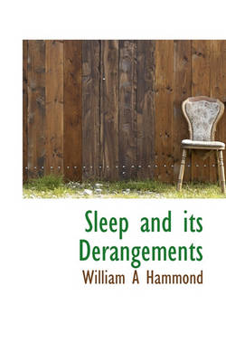 Book cover for Sleep and Its Derangements