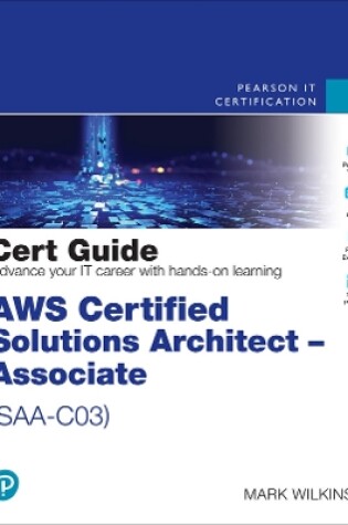 Cover of AWS Certified Solutions Architect - Associate (SAA-C03) Cert Guide