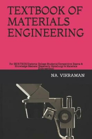 Cover of Textbook of Materials Engineering