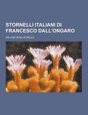 Book cover for Stornelli Italiani Di Francesco Dall'ongaro