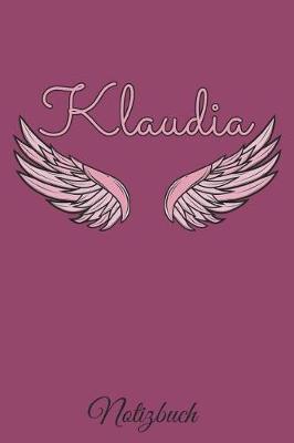 Book cover for Klaudia Notizbuch