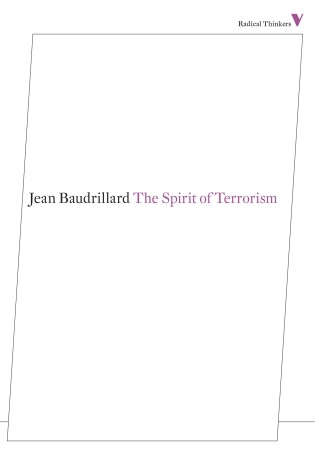 Cover of The Spirit of Terrorism