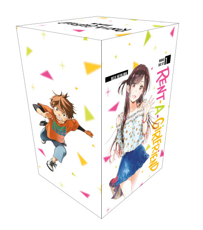 Book cover for Rent-A-Girlfriend Manga Box Set 1