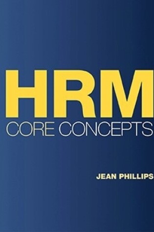 Cover of HRM Core Concepts