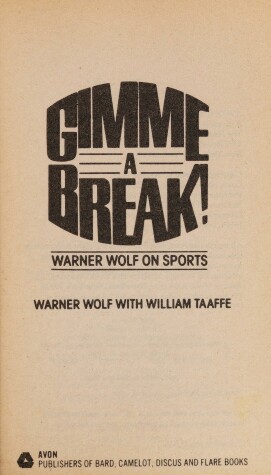 Book cover for Gimme a Break!