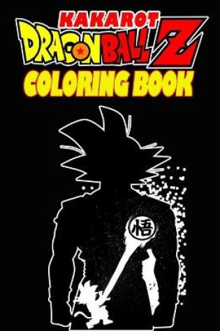 Cover of dragon ball z kakarot coloring book