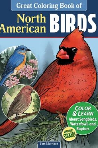 Cover of Great Coloring Book of North American Birds