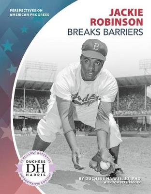 Book cover for Jackie Robinson Breaks Barriers