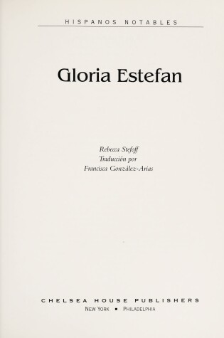 Cover of Gloria Estefan (Spanish Ed.)(Oop)
