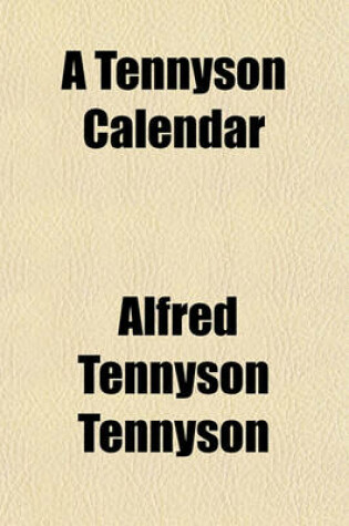 Cover of A Tennyson Calendar