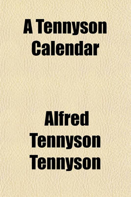 Book cover for A Tennyson Calendar