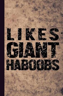 Book cover for Likes Giant Haboobs