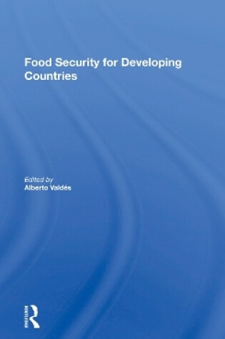 Cover of Food Security For Developing Countries